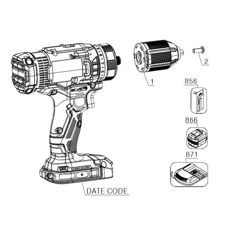 CMCD700D1 Type 2 Cordless Drill/driver