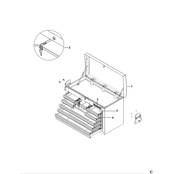 SCMT50208OB Type 1 Drawer Cabinet 1 Unid.