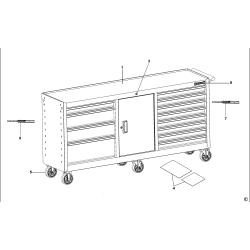 SCMT50280 Type 1 Roller Cabinet