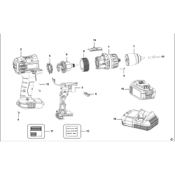 SCMT90020 Type 1 Drill 12 Unid.