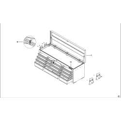 SCMT50272 Type 1 Drawer Cabinet 1 Unid.