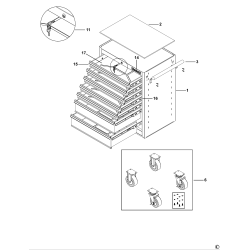 SCMT50207 Type 1 Roller Cabinet