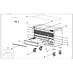 E5422-B-FBPK Type 1 Roller Cabinet 1 Unid.