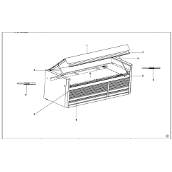 MB5910-OR Type 1 Drawer Cabinet 1 Unid.