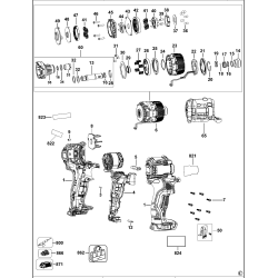 MCF601 Type 1 Cordless Screwdriver 1 Unid.