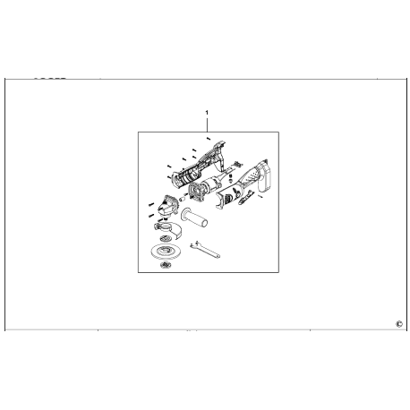 CDG97576 Type 1 Angle Grinder