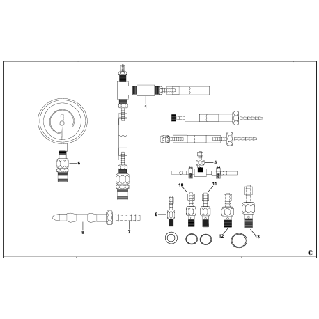 FIT810B Tipo 1 Controlador De Presión De Aceite