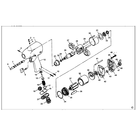 AW375 Type 1 Impact Wrench