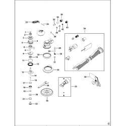 AS6MS-PSA Type 1 Orbital Sander 1 Unid.