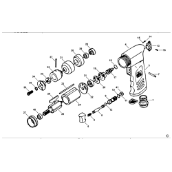 AS15R Type 1 Air Sander 1 Unid.