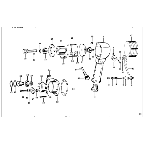 AS150 Type 1 Air Sander