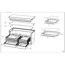 MB7510 Type 1 Roller Cabinet 8 Unid.