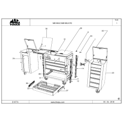 MB188UC Tipo 1 Enrollar Mueble