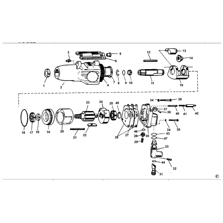 AW138 Type 1 Impact Wrench