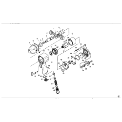 AW435 Type 1 Impact Wrench 1 Unid.