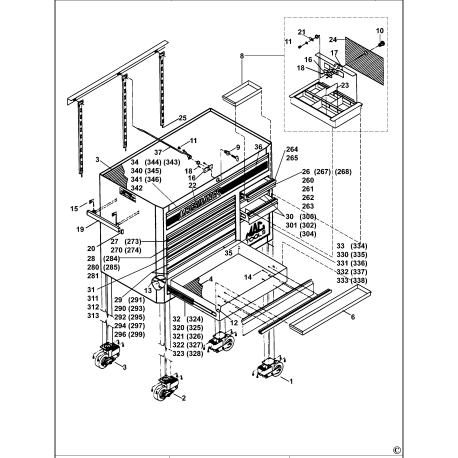 MB1300 Tipo 1 Enrollar Mueble