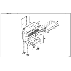 MB4200 Type 1 Roller Cabinet 1 Unid.