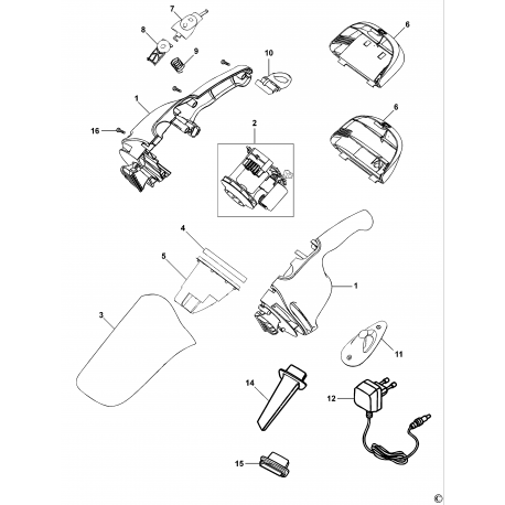 WV4850 Type H1 RECOGEDOR DE POLVO