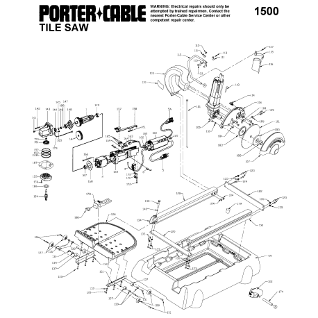 1500 Type 1 Tile Saw