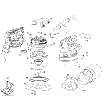 394 Type 1 Random Orbit Sander