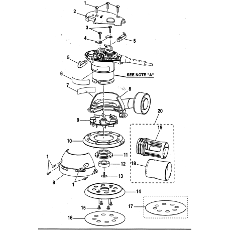 315.279870 Type 0 Sander