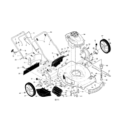 917.374020 Type 0 Rotary Mower 1 Unid.