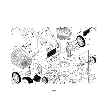 917.374200 Type 0 Lawn Mower