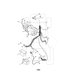 917.272084 Tipo 0 Es-lawn Tractor