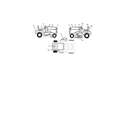 917.272420 Tipo 0 Es-lawn Tractor