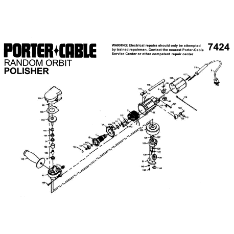 7424SP Type 1 Sander/polisher