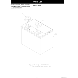 CMXGNAM823767 Tipo 2018 Es-zero Turn Mower 1 Unid.