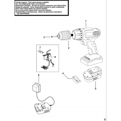 EPC182K2 Type H1 CORDLESS DRILL