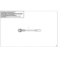 237 3/4 SI Type 1 Ratchet