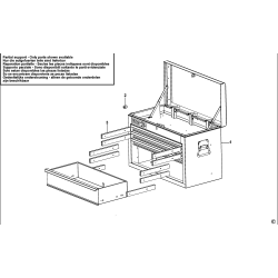 531 B Type 1 Drawer Cabinet