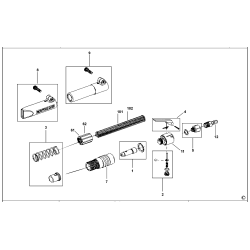 924 C Type 1 Pneumatic Needle Rust Remover