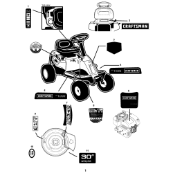 247.203694 Tipo 0 Es-riding Mower 1 Unid.