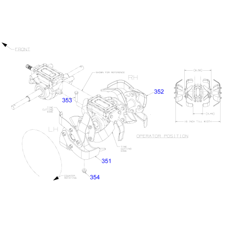 CMXGVAM1144037 Type 2019 Tiller