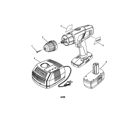 315.115510 Type 0 Cordless Drill