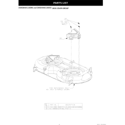 CMXGNAM1130050 Tipo 2018 Es-zero Turn Mower