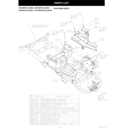 CMXGNAM1130050 Type 2018 Zero Turn Mower