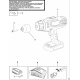 HP146F4LBK Type H1 CORDLESS DRILL