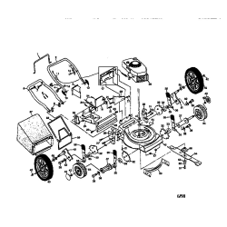 917.387320 Type 0 Rotary Mower 1 Unid.