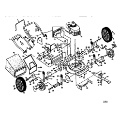 917.387322 Type 0 Rotary Mower 1 Unid.