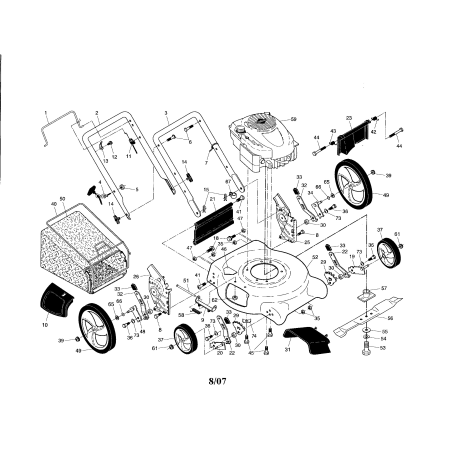 917.388134 Tipo 0 Es-lawn Mower