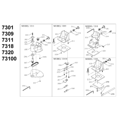 7310 Type 1 Laminate Trimmer