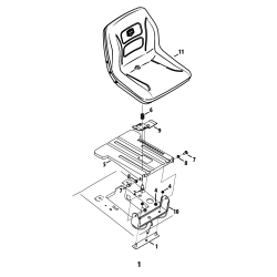 247.204440 Tipo 0 Es-riding Mower 1 Unid.