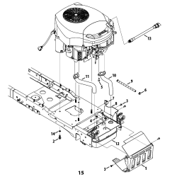 247.204440 Tipo 0 Es-riding Mower