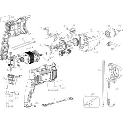 PC70THD Type 1 Hammer Drill 1 Unid.