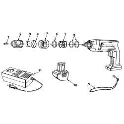 315.111890 Type 0 Cordless Drill 1 Unid.