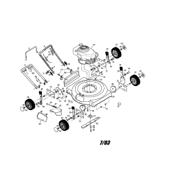 917.387360 Type 0 Rotary Mower 1 Unid.